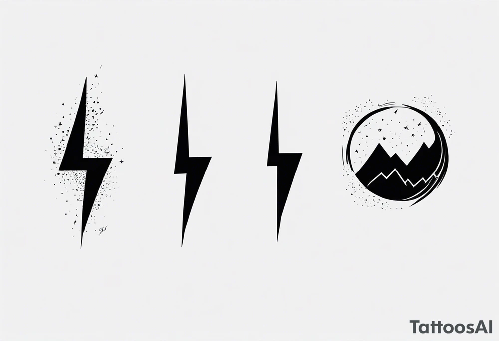 Lightning Bolt tattoo idea