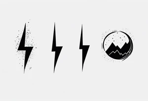Lightning Bolt tattoo idea