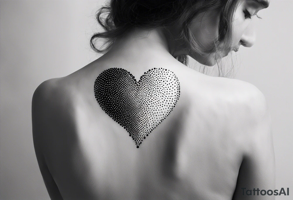 Cœur brisé tattoo idea