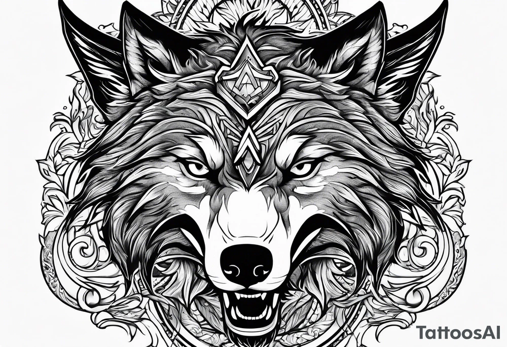 Fenrir tattoo idea