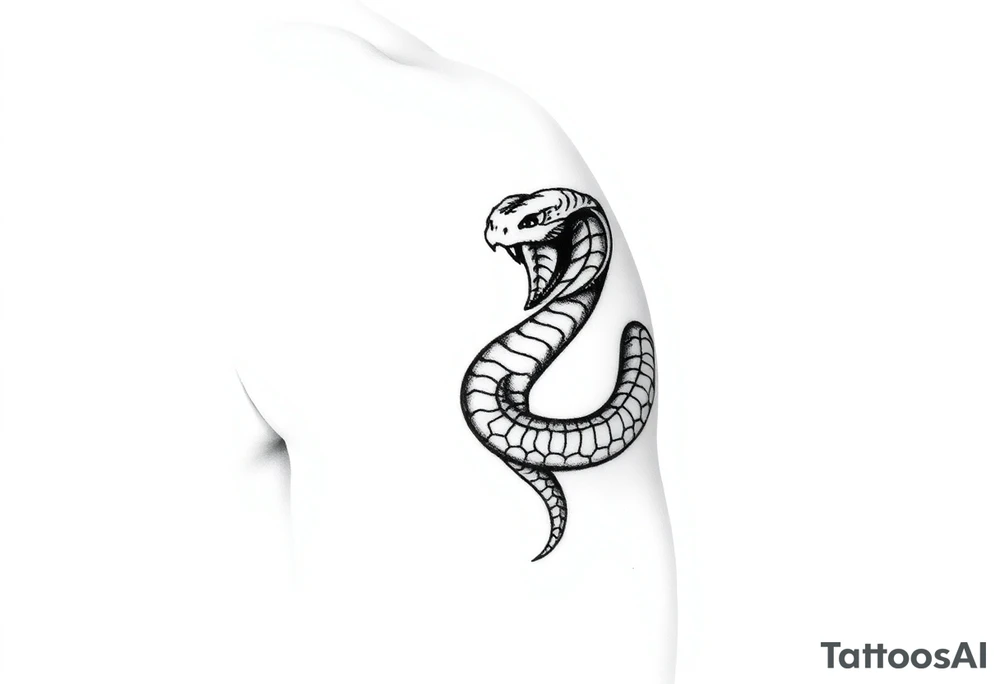 king snake tattoo idea