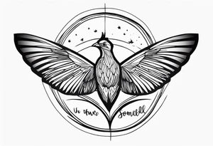 Small quote tattoo idea