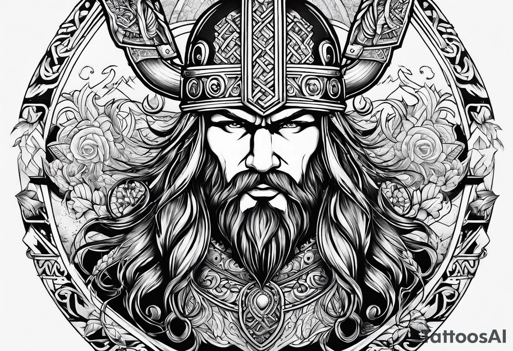 viking tattoo idea
