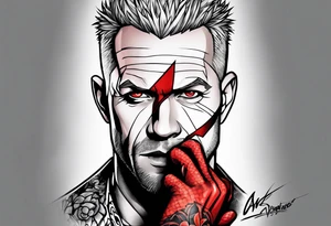 Wade wilson criminal tattoo idea