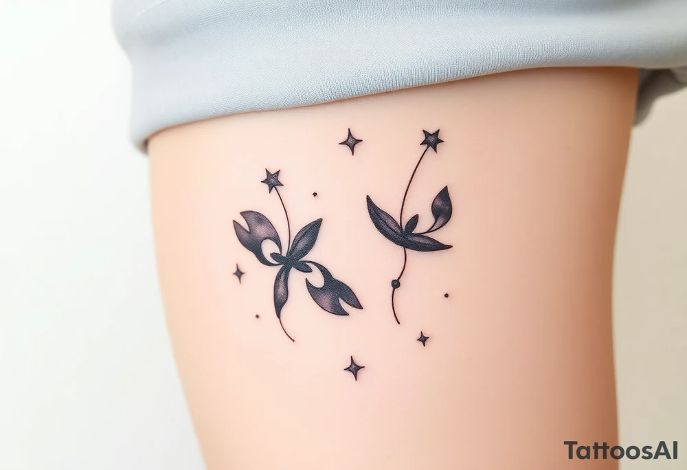 Constellation stars Gemini
Viola tattoo idea