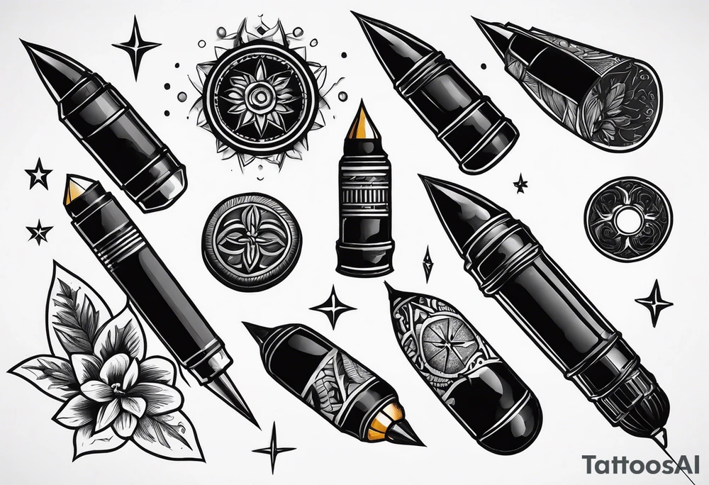 bullet tattoo idea