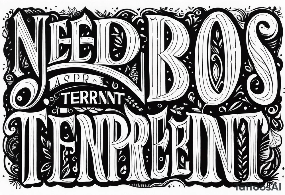 Ned Aspera Terrent tattoo idea