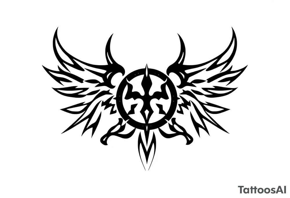 Quote "audentes fortuna iavat" with roman army symbol tattoo idea