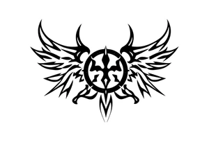 Quote "audentes fortuna iavat" with roman army symbol tattoo idea