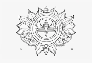 Gay outlines tattoo idea