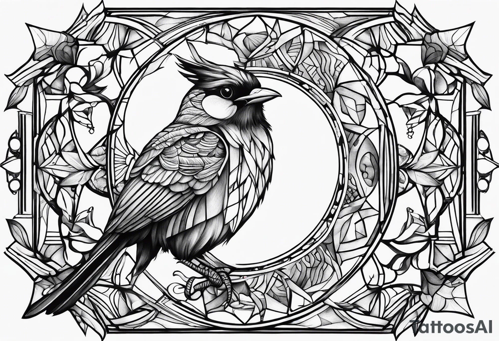 Birdoak tattoo idea
