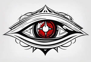 Hellsing bleeding eye logo tattoo design tattoo idea