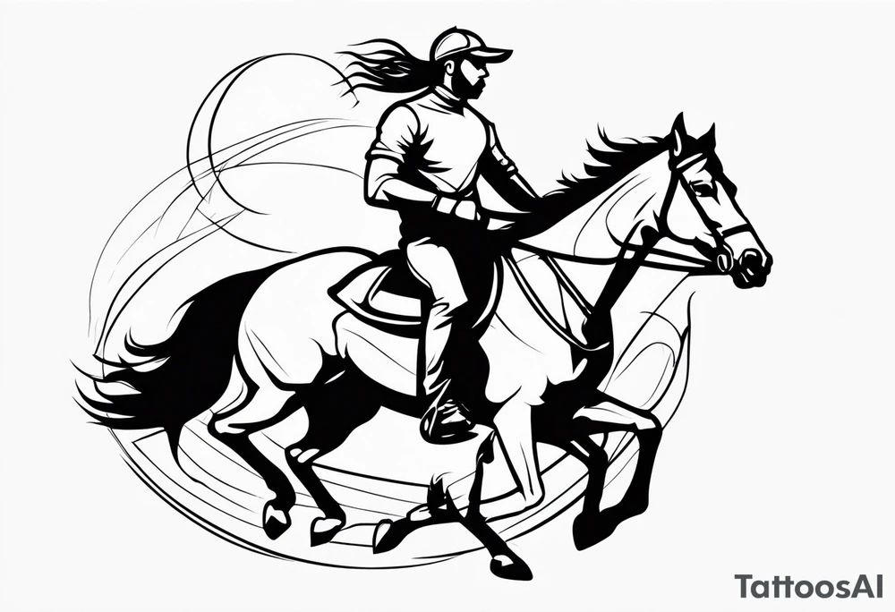 horseman tattoo idea