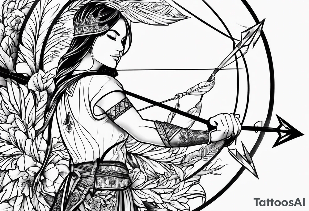 arrow tattoo idea