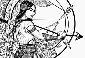 arrow tattoo idea