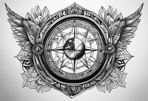 El planeta del tesoro tattoo idea