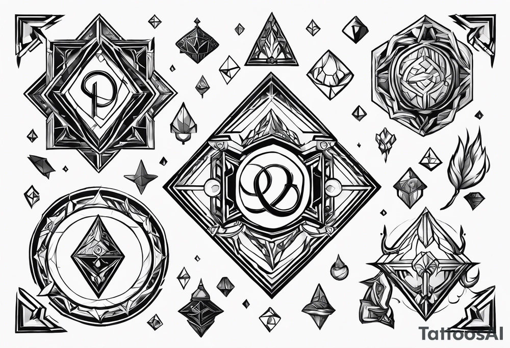 league of legends rune of sorcery tattoo idea