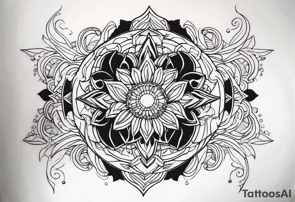 spiritual tattoo idea