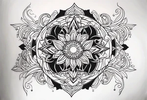 spiritual tattoo idea