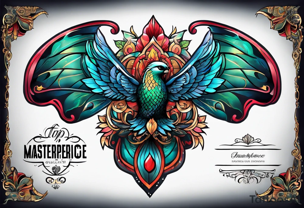 Wide tattoo tattoo idea