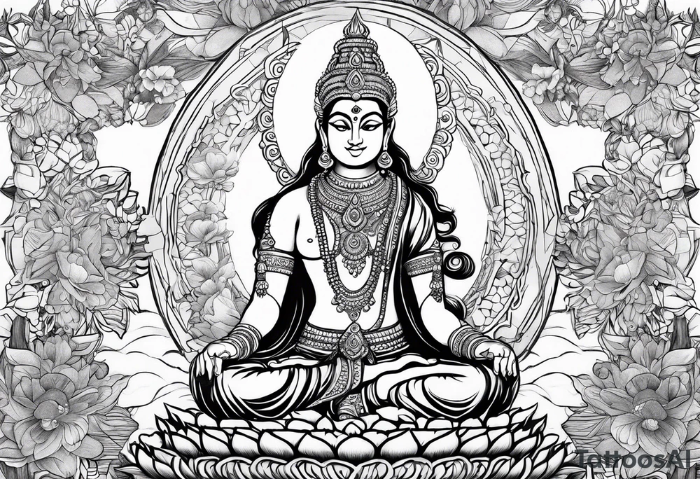 Story of ramayanam tattoo idea