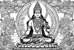 Story of ramayanam tattoo idea