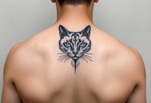 Black Cat tattoo idea
