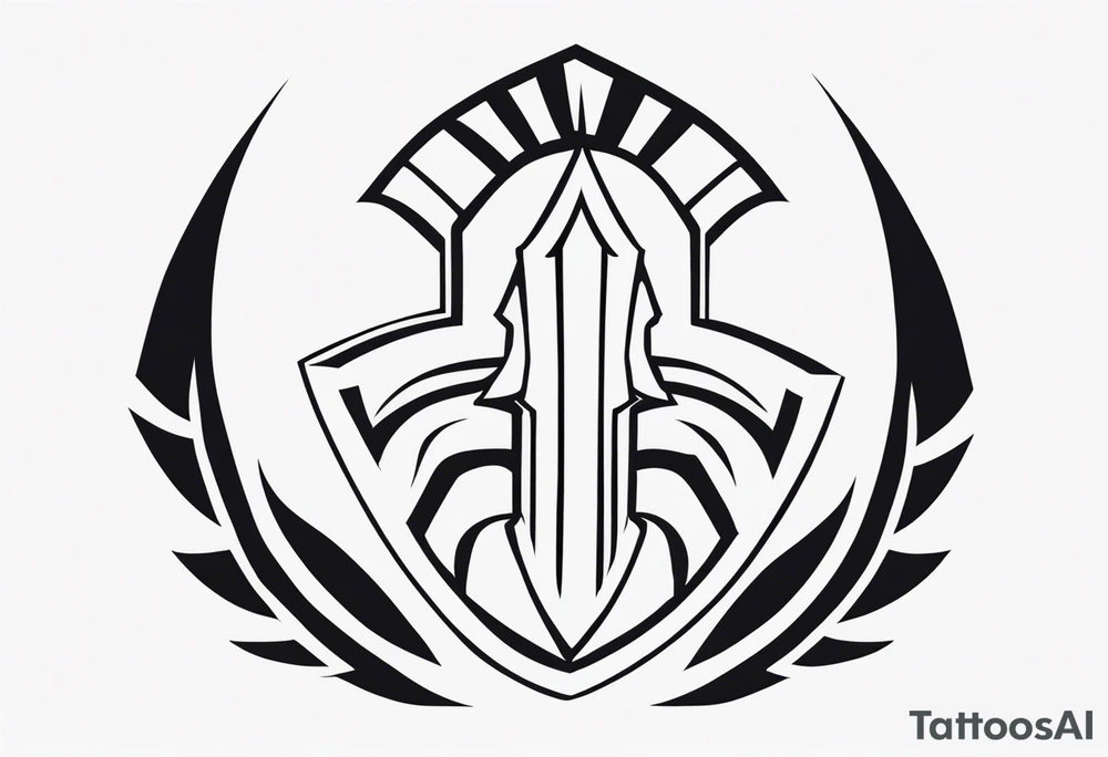 Ancient spartan symbol tattoo tattoo idea