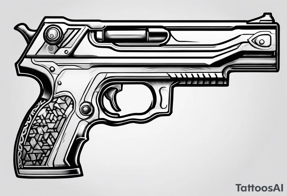 Fallout 4 gun tattoo idea