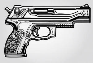 Fallout 4 gun tattoo idea