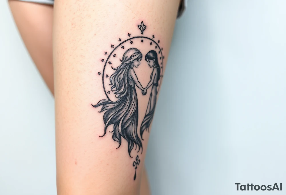 Tarot, the lovers ,runes tattoo idea