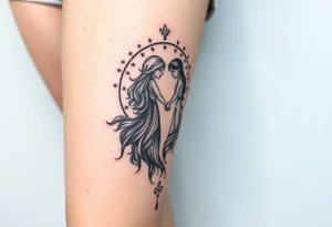 Tarot, the lovers ,runes tattoo idea