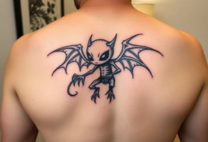 Soot sprite on hip tattoo idea