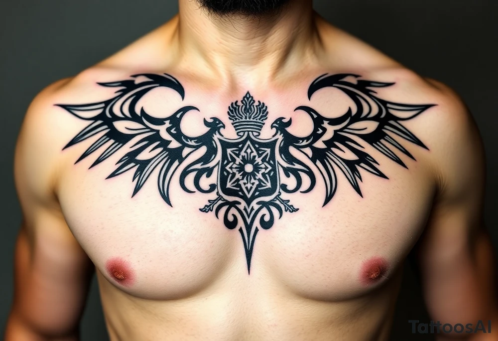 Smith Irish family crest tattoo idea