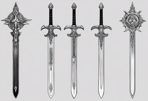 energy sword from halo 3 tattoo idea