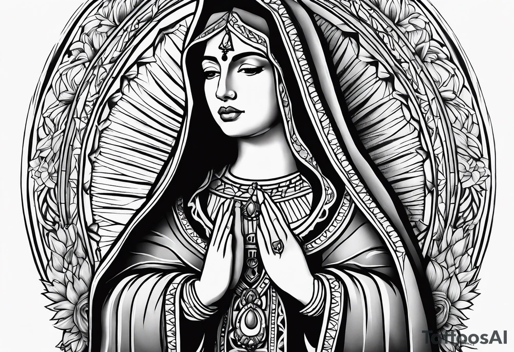Lady Guadalupe tattoo idea