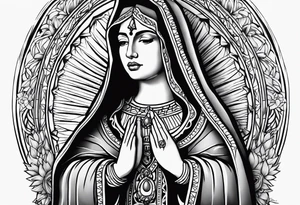 Lady Guadalupe tattoo idea