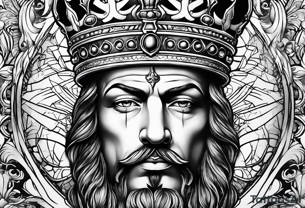 king Louis tattoo idea