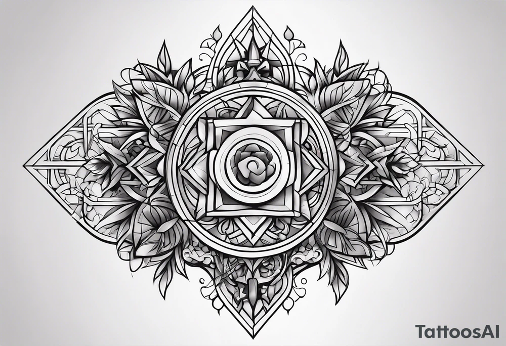 broken sword tattoo idea