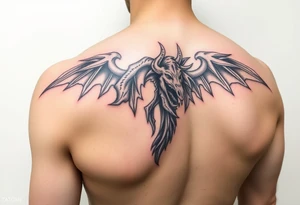 Unique sonder tattoo on shoulder to bicep tattoo idea