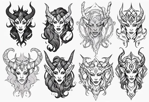 Draenei tattoo idea