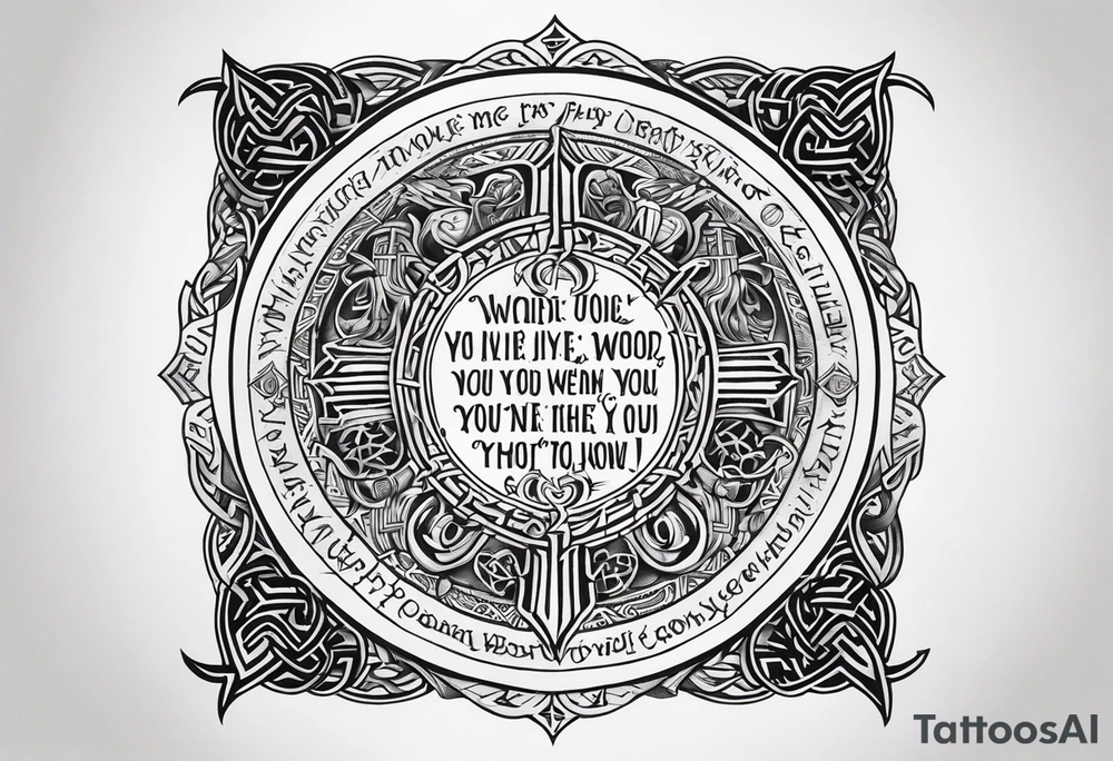 Viking death 
prayer poem tattoo idea
