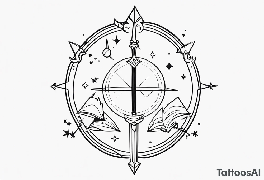 /Users/ambergibson/Desktop/Sagittarius.jpg tattoo idea