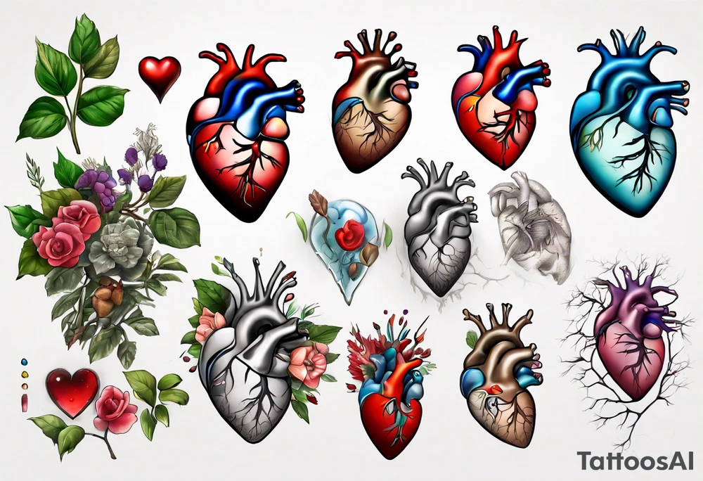 Biology of a heart tattoo idea