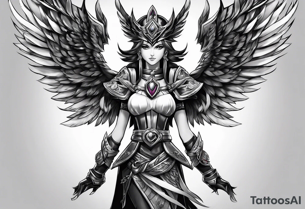 Harpies lady Yu-Gi-Oh! tattoo idea