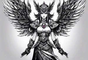 Harpies lady Yu-Gi-Oh! tattoo idea