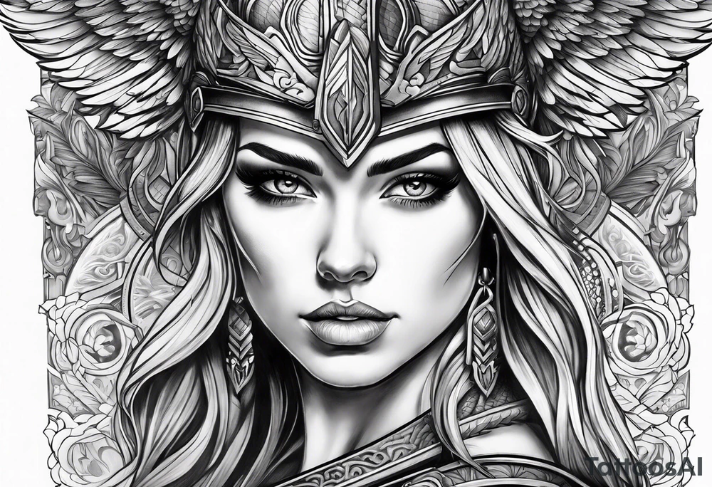 Valkyrie tattoo idea