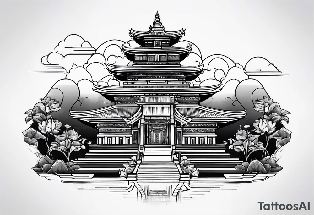 Lempuyang temple tattoo idea
