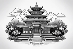 Lempuyang temple tattoo idea