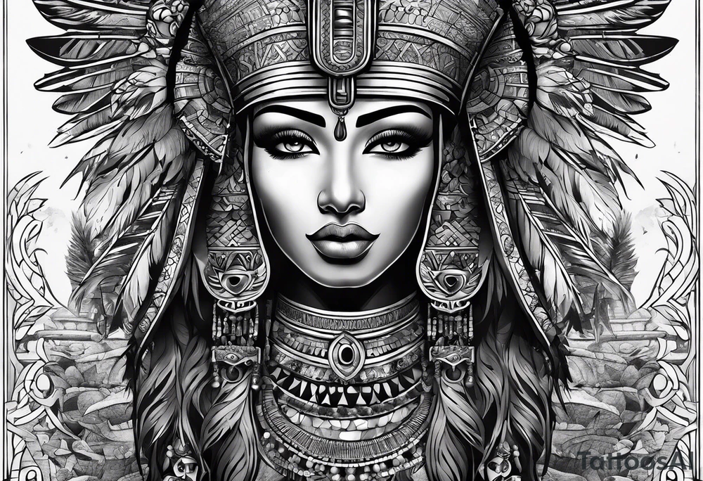 egypt tattoo idea